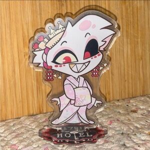Hazbin Hotel Helluva Boss Angel Dust Chibi kimono anime acrylic figure standee